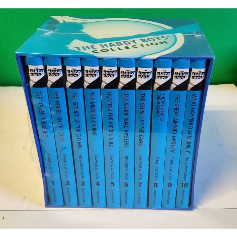 BOX SET 1-10 THE HARDY BOYS COLLECTION Books Hardcover Novels Complete 2013
